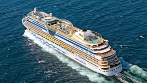 Aida Diva von oben Foto Aida Cruises